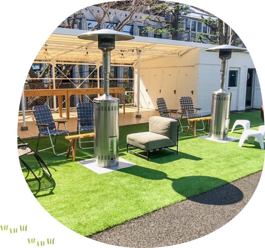 01 高耐候性の芝素材