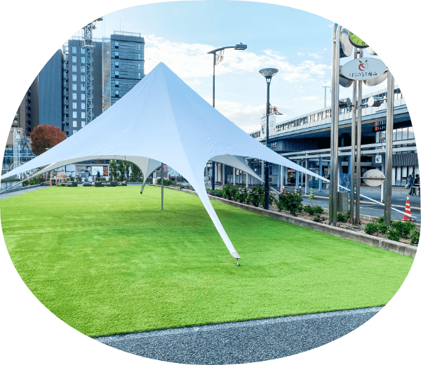 福山駅前広場（イベントスペース）