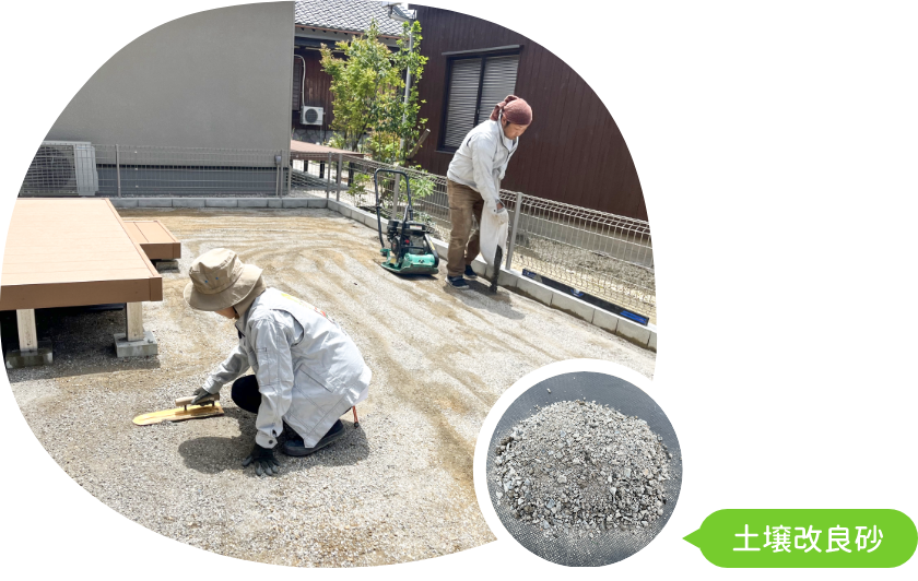 芝キングだけの防草技術