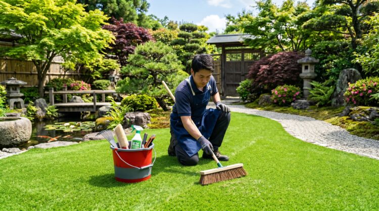 人工芝のメンテナンス方法と長持ちさせるコツ｜芝キング完全ガイド
