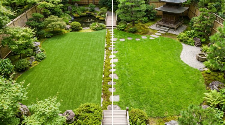人工芝vs天然芝を徹底比較｜コスト・手間・見た目の違いを解説