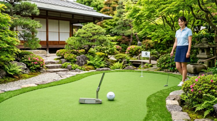 ゴルフ用人工芝の選び方とホームコース化のすすめ｜自宅でパット練習を実現する方法