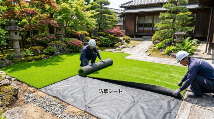 人工芝と防草シートの正しい組み合わせ方｜効果を最大化する施工のポイント