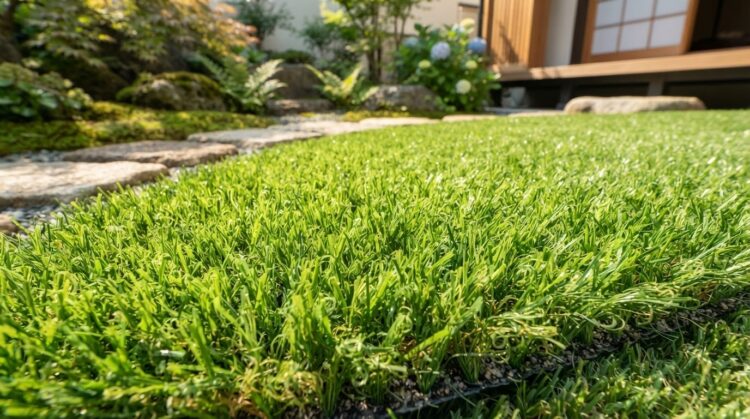 人工芝は夏に劣化する？UV・熱・雨に強い耐久素材の選び方と長持ちケア